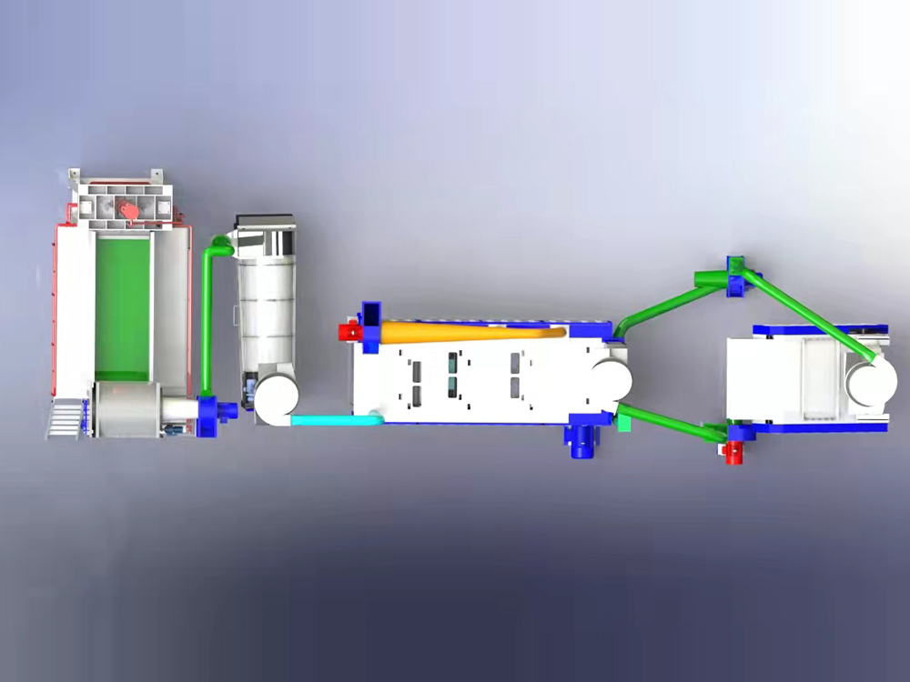 廢舊地毯處理線-(1)